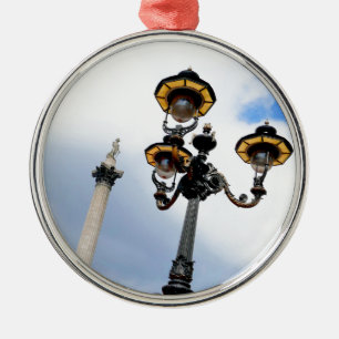 Nelson's Column London Metal Tree Decoration