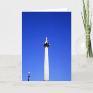 Nelson's Column London Thank You Card