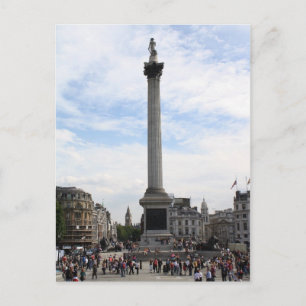 Nelson's Column, Trafalgar Square Postcard