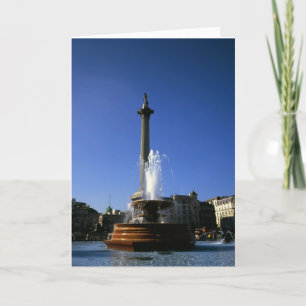 Nelson's Column Trafalgar Square Thank You Card
