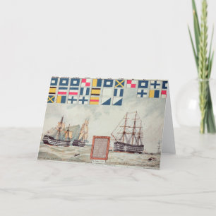 Nelson's signal at Trafalgar Card