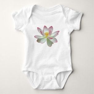 Nelumbo nucifera baby bodysuit