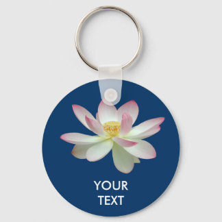 Nelumbo nucifera key ring