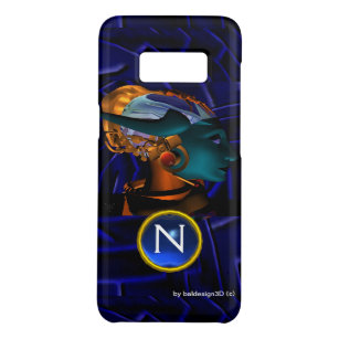 NEMES /HYPER ANDROID,Blue Science Fiction Monogram Case-Mate Samsung Galaxy S8 Case