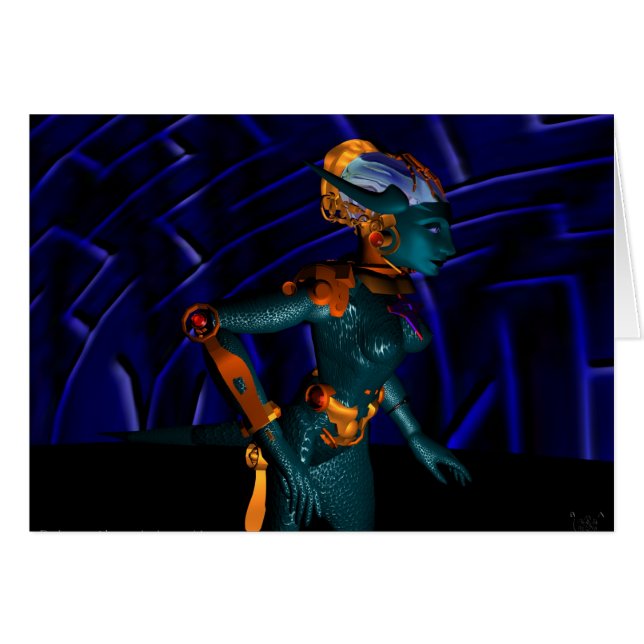 NEMES/ HYPER ANDROID Science Fiction Blue (Front Horizontal)