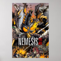 Nemesis - A Kaiju Poster - Art by Matt Frank