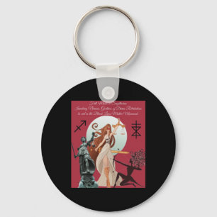 Nemesis Goddess Of Divine Retribution - To Aid In  Key Ring