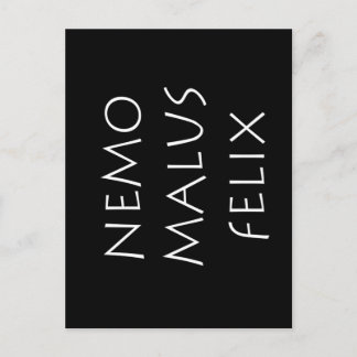 Nemo malus felix postcard