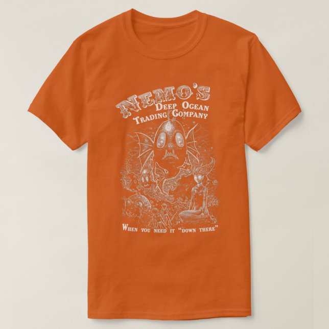 Nemox27s Deep Ocean Trading Company T-Shirt (Design Front)