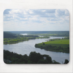 Nemunas River at Vilkija, LITHUANIA --- Mouse Pad
