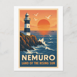 Nemuro – Land of the Rising Sun Postcard