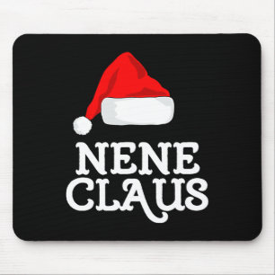 Nene Claus Christmas Santa's Hat Pajama Family Xma Mouse Pad