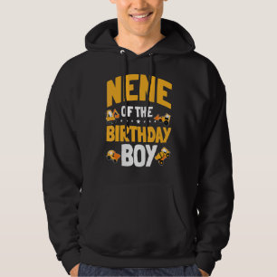 Nene Of The Birthday Boy Construction Worker Bday Hoodie