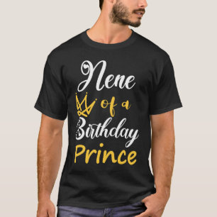 Nene Of The Birthday Prince Matching Family Tie Dy T-Shirt