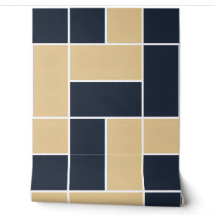Neo-Deco Geometric Wall Paper