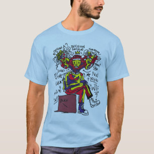 Neo Expressionist Depression Art Graphic Design T-Shirt