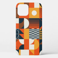 Neo geo: vintage abstract composition