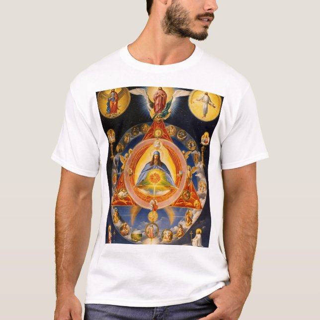 Neo Gnostic Holy Trinity T-Shirt (Front)