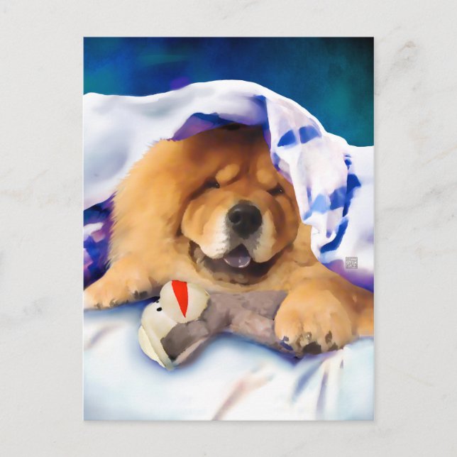 NEO heARTdog chow postcard (Front)
