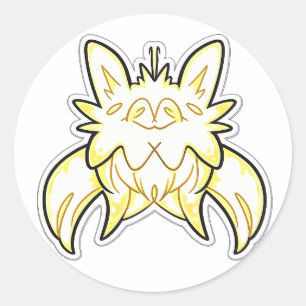 Neo-Kageko Dawn Guardian Fantasy Creature Sticker