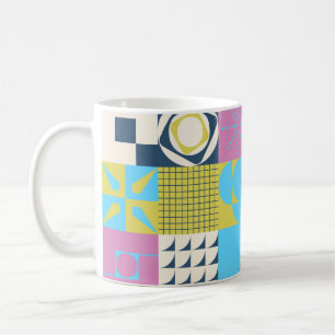 Neo Modernism artwork pattern made with abstract g Coffee Mug