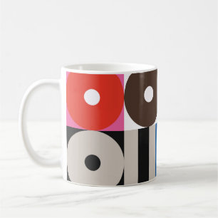 Neo Modernism artwork pattern made with abstract g Coffee Mug