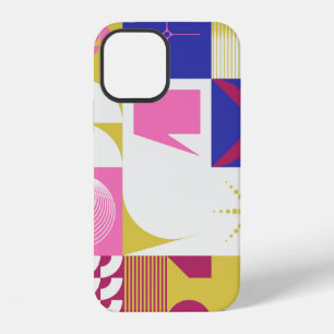 Neo Modernism artwork pattern made with abstract g iPhone 12 Case