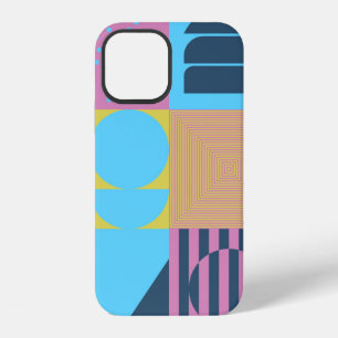 Neo Modernism artwork pattern made with abstract g iPhone 12 Case