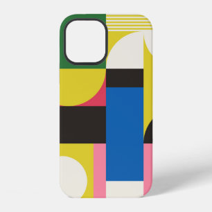 Neo Modernism artwork pattern made with abstract g iPhone 12 Case