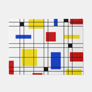 Neo-Plasticism Doormat