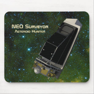 NEO Surveyor Asteroid Hunter Mouse Pad