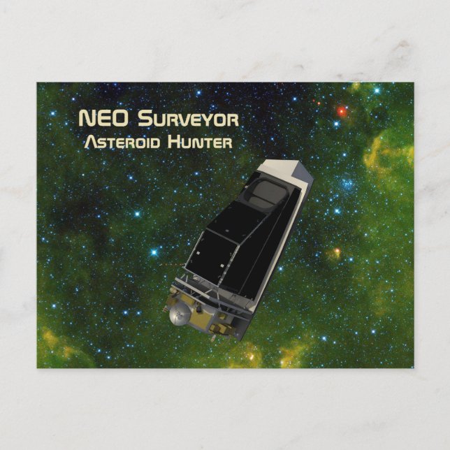 NEO Surveyor Asteroid Hunter Postcard (Front)