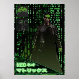 Neo  The Matrix  Japanese Poster