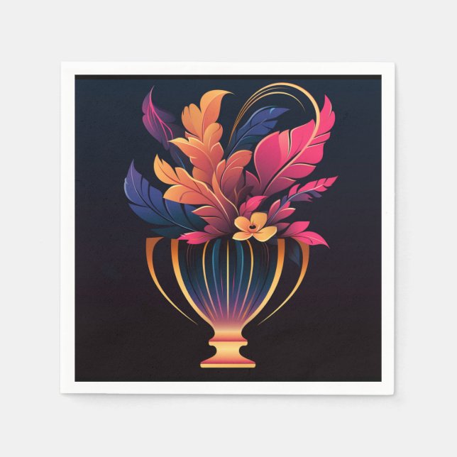 NEO VASE #2 NAPKIN (Front)