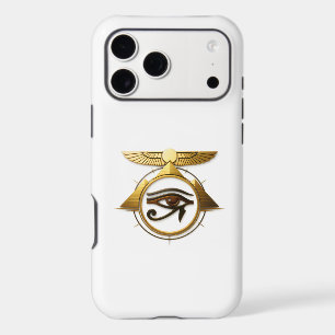 NeoAnkh 3D Eye of Horus Winged Sun Disc Symbol
