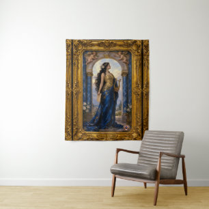 Neoclassical Splendour Muse Erato Calliopeia Tapestry