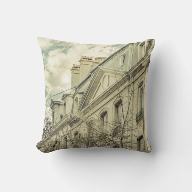 Neoclassical Style Buildings in Buenos Aires, Arge Cushion (Front)