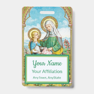 NeoGothic St. Anne and Young Mary (SAU 29) ID Badge