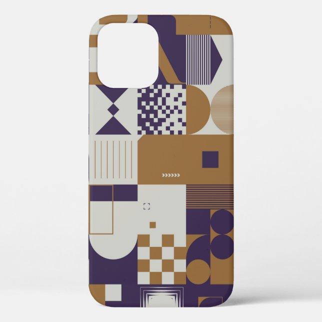 Neomodern aesthetics of brutalism design poster co Case-Mate iPhone case (Back)
