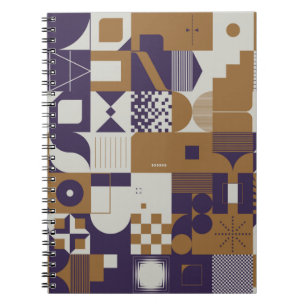 Neomodern aesthetics of brutalism design poster co notebook