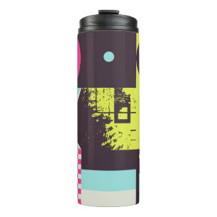 Neomodern aesthetics of brutalism design poster co thermal tumbler