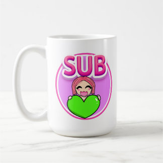 Neomotoko's Sub Love Emote Mug