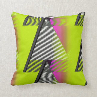 Neon 80s Pattern Cushion