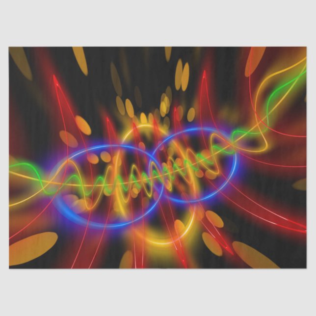 neon abstract tissue paper (Front)
