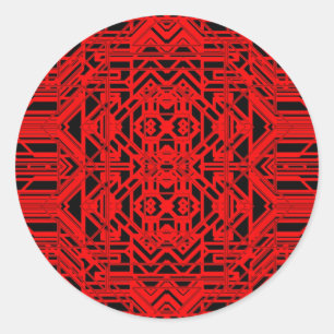 Neon Aeon 12 Classic Round Sticker