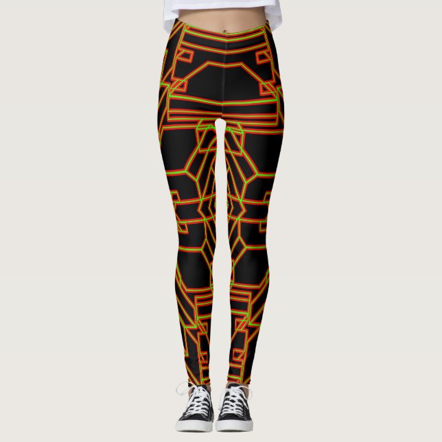 Neon Aeon 3 Leggings (Front)