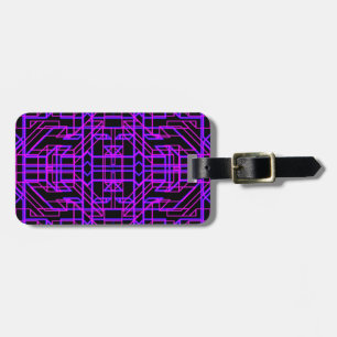 Neon Aeon 9 Luggage Tag
