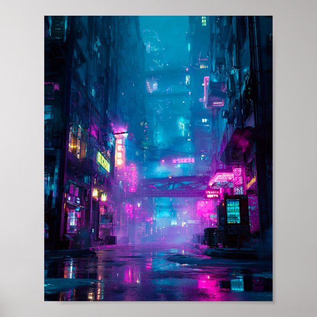 Neon After Midnight Poster (Front)