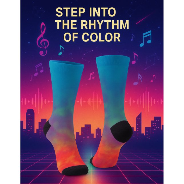 Neon Afterlight Socks (Creator Uploaded)