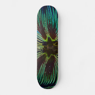 Neon Amaryllis Skateboard